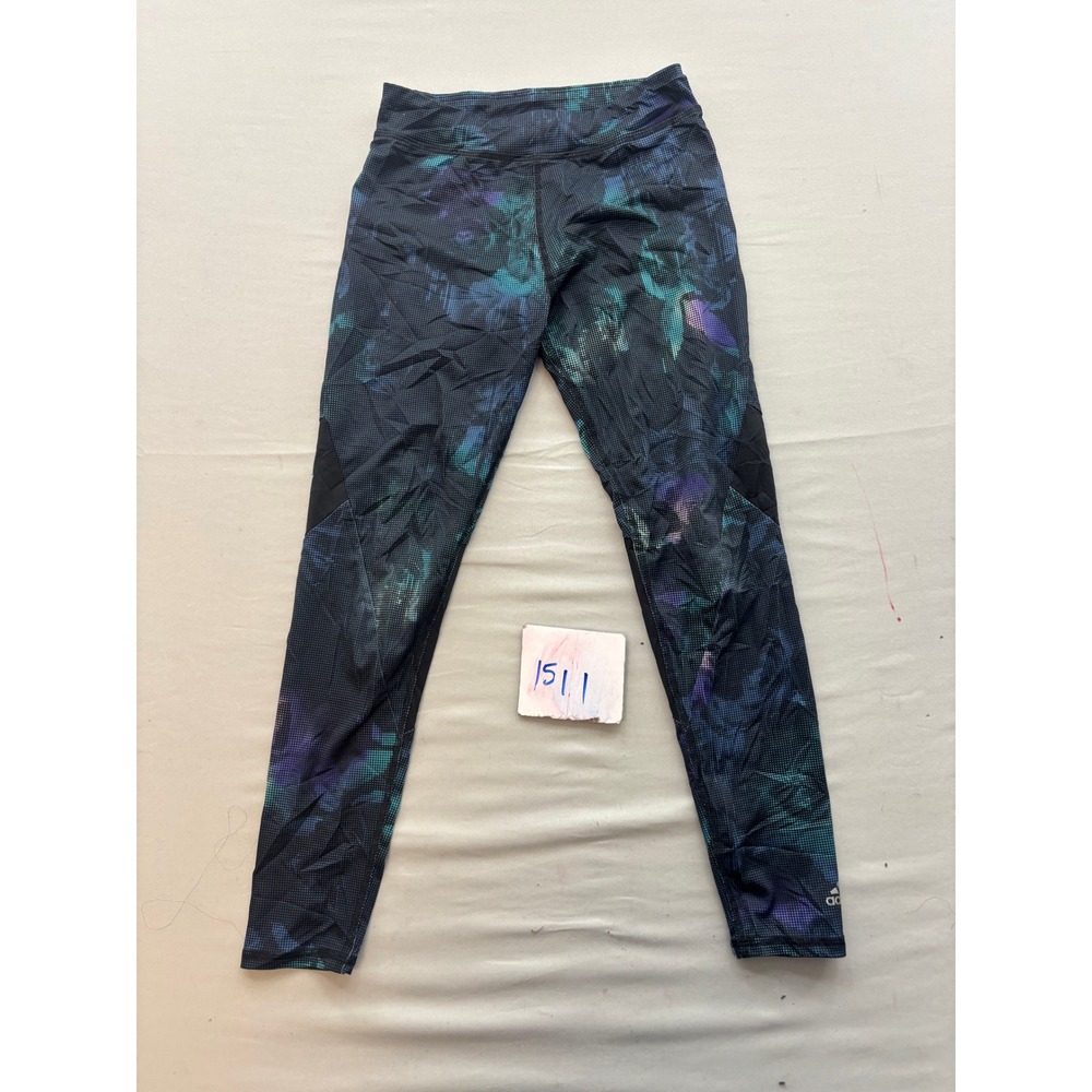 Adidas Climalite Floral Leggings S & Nautica Polka Dot Fleece Pajama Pants L Lot